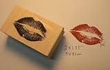 Kiss rubber stamp P6