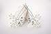 Unicra Wedding Hair Pins for Bride- Bridal Hair Accessories for Bridesmaids and Flower Girls(pack of 2)