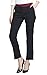 Urban CoCo Women's Straight Leg Trouser Pants Slim Fit Casual Trousers