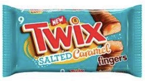 Twix Salted Caramel Fingers 9 Pack (207g)