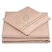 Cosy House Collection Everyday 1500 Series Bed Sheet Set - Ultra Soft & Cool Hotel Bedding - Deep Pocket - Wrinkle, Stain and Fade Resistant - 4 Piece Set (King, Taupe)