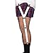 Shirt Stay Plus World's Best Shirt Stays for Men Police and Military Made in The USA (Y-Style in White, Select Series) (1 Pair of Shirt Garters)
