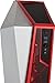 Corsair CC-9011083-WWCORSAIR CARBIDE SPEC-ALPHA Mid-Tower Gaming Case- White/Red