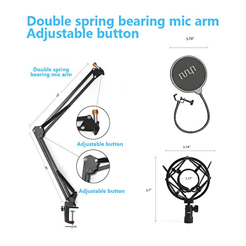 4 Microphone+UHURU+Professional+Windscreen+Broadcasting