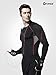 TSLA Men's UPF 50+ Quick Dry Long Sleeve Compression Shirts, Athletic Workout Shirt, Water Sports Rash Guard, Zero Sweat(r19) - Black & Red, X-Large