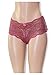 MaMia 6 Pack of Women's Lace Boyshort Panties-Medium-New Bloom