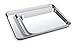Baking Sheet Set of 3, Zacfton Stainless Steel Cookie Sheet Set 3 Pieces Toaster Oven Tray Pan Rectangle Size Non Toxic & Healthy,Superior Mirror Finish & Easy Clean, Dishwasher Safe