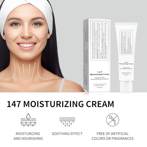 LBOYLOVE® 147 Barrier Repair Cream，Hyaluronic Acid combined with Ceramides Offers Deep Nourishment,Provides Daily Skin Barrier Repair Care,Korean Vegan formula, Applicable to All Skin Types