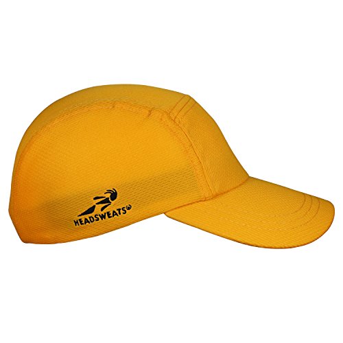 Headsweats Performance Race/Running/Outdoor Sports Hat, Yellow
