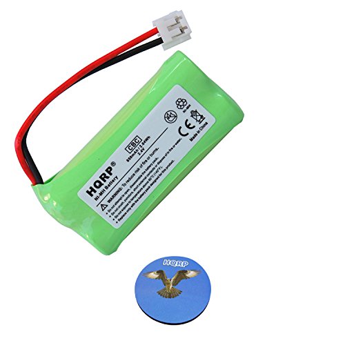 HQRP Phone Battery for V-Tech/VTech DS3211, DS3211-2, DS3111, DS3111-2, DS3111-3, DS3111-4, DS6111 / DS 6111, DS6111-2 / DS 6111-2 Cordless Telephone plus Coaster