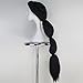 Princess Wig for Adult Long Straight Black Fluffy Halloween Cosplay Costume Wig