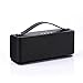 Efsound Ef-101 Aluminum Portable Wireless Bluetooth Speaker with 3.5 mm Aux Line, Black