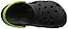crocs Kids' Swiftwater K Clog (Toddler/Little Kid), Black/Volt Green, 1 M US Little Kid