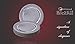 Silver Spoons ELEGANT DISPOSABLE CHARGER PLATES - Metallic Finish - Made of Premium Carstock Materials - 13', 10 PC, Silver