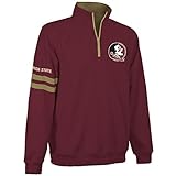 Florida State Seminoles Quarter Zip Sweatshirt Garnet