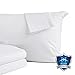 4-Pack 100% Cotton Pillow Protectors. 300 Thread Count Pillow Cover. Zippered Pillow Protectors. (King Size)