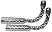 BicycleDesigner Lowrider Bike Big Twisted Muffler Chrome
