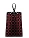 Auto Trash (Rings - red and Black) by The Mod Mobile - car Trash Bag Litter Bag Garbage can for Your Automobile