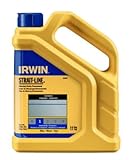 6 Pack Irwin 65201 Strait-Line 2.5lb Standard Marking Chalk - Blue