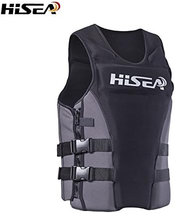 venus royal Adult Inflatable Swimming Vest Portable Inflatable Life Jacket Snorkeling Vest Zipper Buoyancy Safety Vest Snorkeling, Free Diving, Swimming, Fishing Jacket