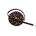 YJ COOL Synthetic Thick Silk Sageo Wrapping Cord for Japanese Samurai Swords Handle Saya - Black-Brown