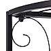Giantex 3 Tiers Corner Shelf Metal Plant Stand, Stair-Step Style Flower Pot Display, Ladder Plant Display Rack, Quarter Round Plant Shelf for Indoor Outdoor Use