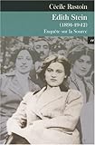 Edith Stein (1891-1942) (Epiphanie) (French Edition) by 