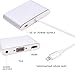 Lightning to HDMI/VGA/Audio Adapter Converter Cable,3 in 1 Lightning 8 Pin to Digital AV Multiport HDMI VGA & Audio Adapter with Micro USB Charging Cable + 3.5mm Audio Port for iPhone/ipad