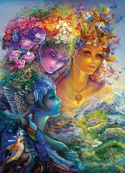 Three Grace Puzzle by Josephine Wall