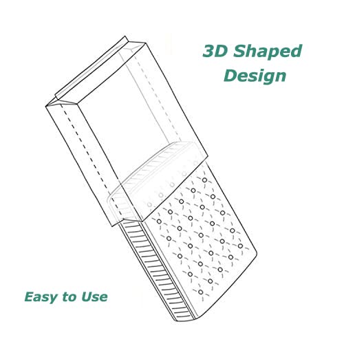 [2Pack 5Mil] HOMEIDEAS Mattress Bag (Queen/King) for Moving and