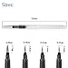 heartybay Water Brush Pen Set Assorted Watercolor Painting,Set of 4 Nylon Tips