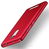 Xiaomi Redmi Note 3 Pro Special Edition case, Heyqie(TM) Thin 360 Full Body Coverage Protective PC Back Phone Cover Case For Xiaomi Redmi Note 3 Pro Prime Special Edition 152 mm - Red