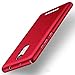 Xiaomi Redmi Note 3 Pro Special Edition case, Heyqie(TM) Thin 360 Full Body Coverage Protective PC Back Phone Cover Case For Xiaomi Redmi Note 3 Pro Prime Special Edition 152 mm - Red