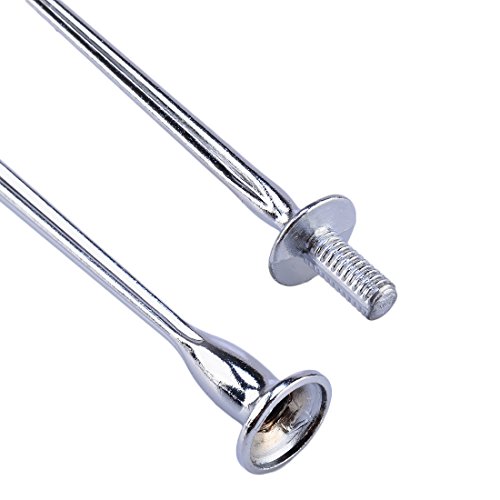 Accent Plates,Petforu 5 Sets Crown 3 Tier Cake Stand Fittings Hardware Holder for Wedding and Party - Silver - Thumbnail 7