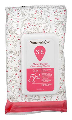 image for Summer's Eve Cleansing Cloths | Sheer Floral |32 Count | Pack of 4 | p