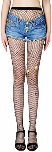 Transfertex Fashion Handmade Fishnet Stockings Fairy Hollow Stretchy Tights Seamless Sexy Net Pantyhose Women Black Pineapple