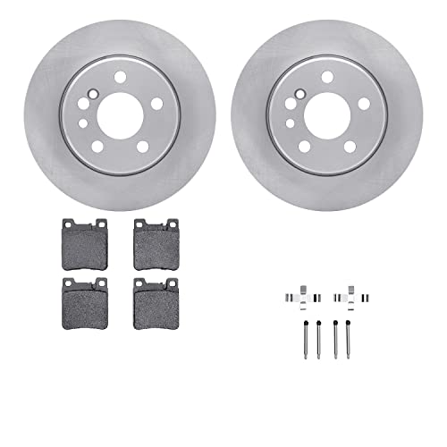 Dynamic Friction Company Rear Brakes and Rotors| Hardware Included|Rear 5000 Ad…