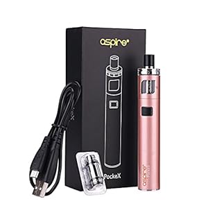 Aspire PockeX AIO Starter Kit, All in One Pocket Kit (Rosegold)