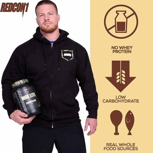 REDCON1 MRE Lite Whole Food Protein, Oatmeal Chocolate Chip Animal