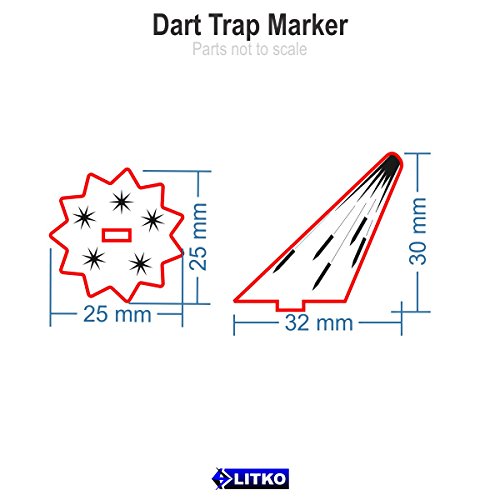 Fantasy RPG, Dart Trap Markers (5)