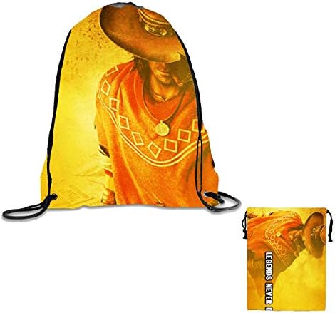 Drawstring Bag Rope Backpack Draw Mesh Bag Sport Gym Storage - Arthur Morgan