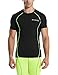 Baleaf Men's Short Sleeve Running Fitness Workout Compression Base Layer Shirt