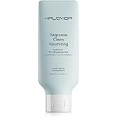 HALOVIDA Leave-in Dry Shampoo Gel, Instant Oil Absorption & Volume, Light Texture Transparency, Non-Aerosol, Safe & Clean with Natural Ingredients, 2.82 oz