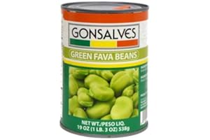 Gonsalves - Green Fava Beans, (2)- 19 oz. Cans
