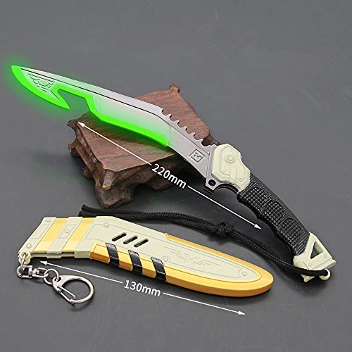 APEX Legends Bangalore Heirloom Metal Cold Steel Neon Green Action