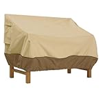 Classic Accessories Veranda Patio Bench/Loveseat/Sofa Cover - Durable and Water Resistant Outdoor Furniture Cover, Small (70992)
