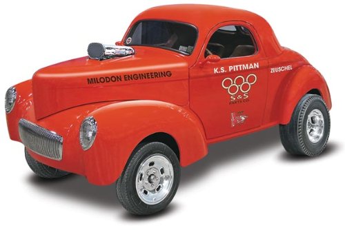 Revell K.S. Pittman Willys Drag Coupe Plastic Model Kit