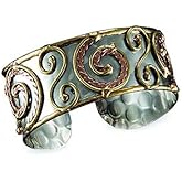 Anju Jewelry Janya Collection Mixed Metal Cuff Bracelet