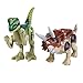 Prextex Giant 7'' Easter Eggs Filed With 8 Dinosaur Puzzle Toys (Eggs Colors May Vary)