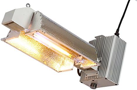 Hydroplanet™ Ceramic Scoket reflector 1000W Double Ended System Complete Fixture 240V/277V Grow Lights Super Lumens with Dimmable Digital Ballast(Bulb Included)